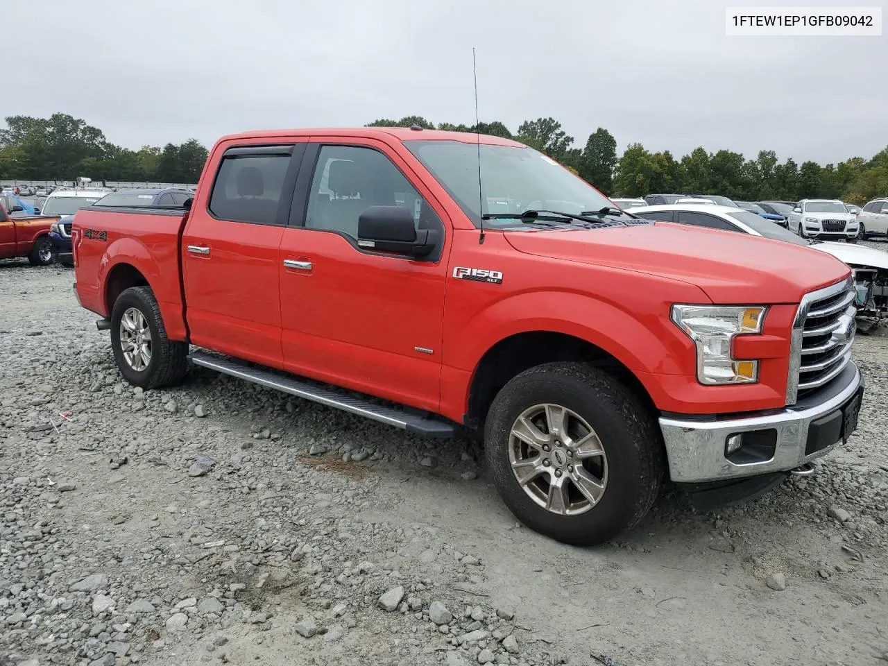 2016 Ford F150 Supercrew VIN: 1FTEW1EP1GFB09042 Lot: 71931704