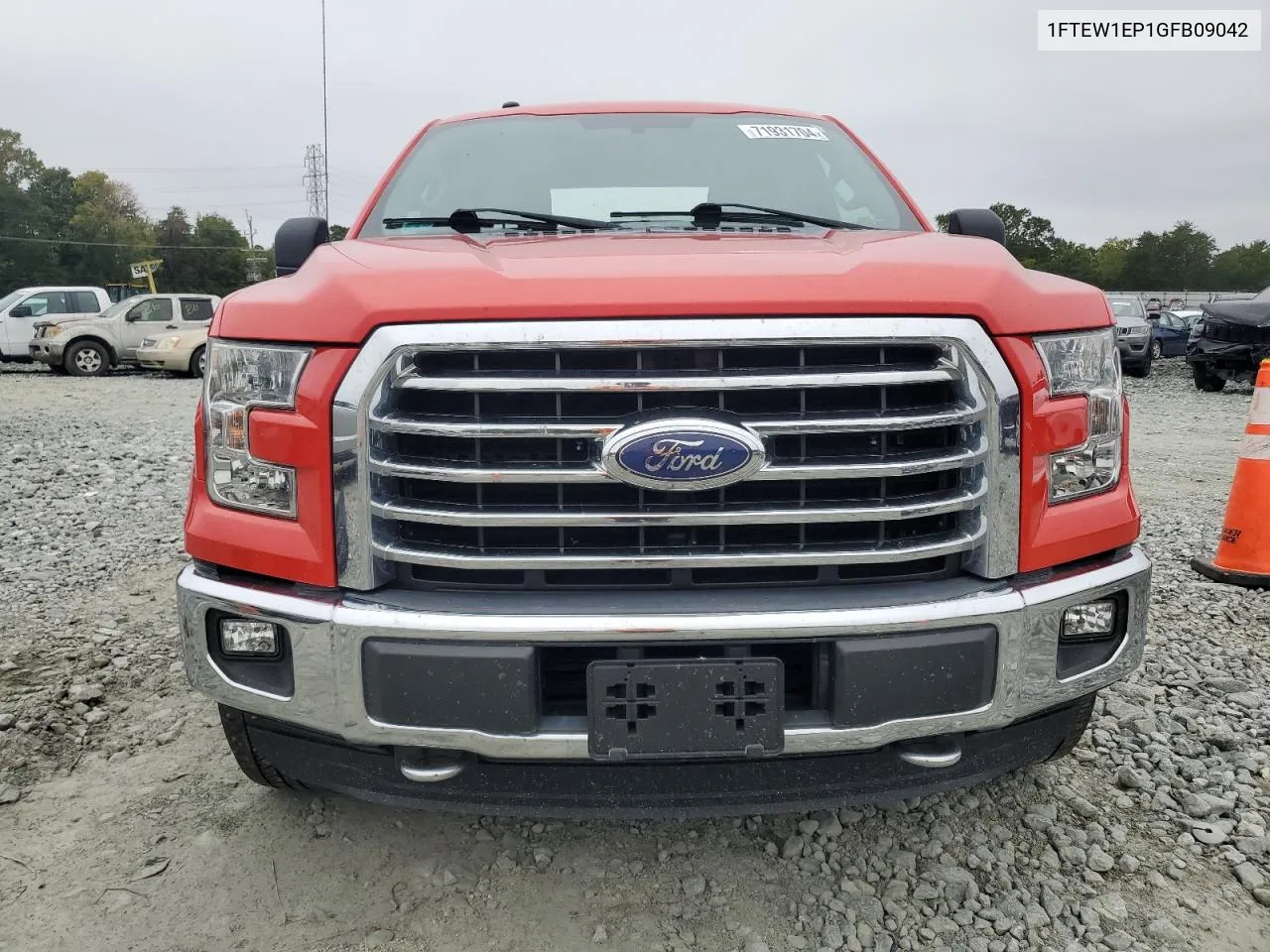 2016 Ford F150 Supercrew VIN: 1FTEW1EP1GFB09042 Lot: 71931704