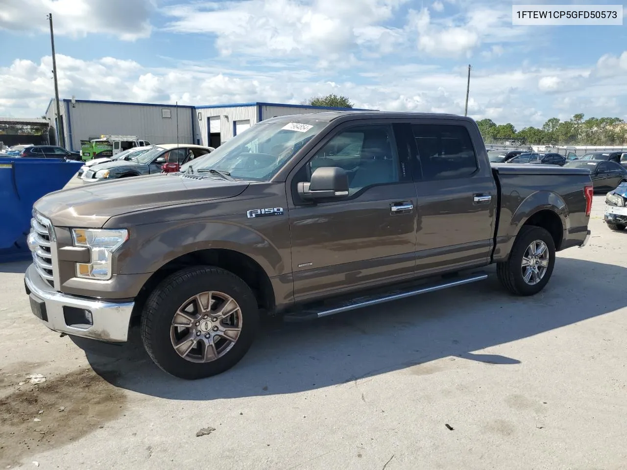 2016 Ford F150 Supercrew VIN: 1FTEW1CP5GFD50573 Lot: 71964854