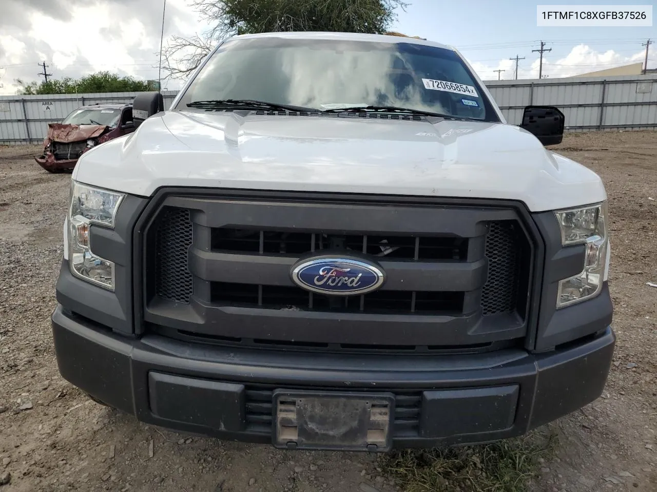 2016 Ford F150 VIN: 1FTMF1C8XGFB37526 Lot: 72066854