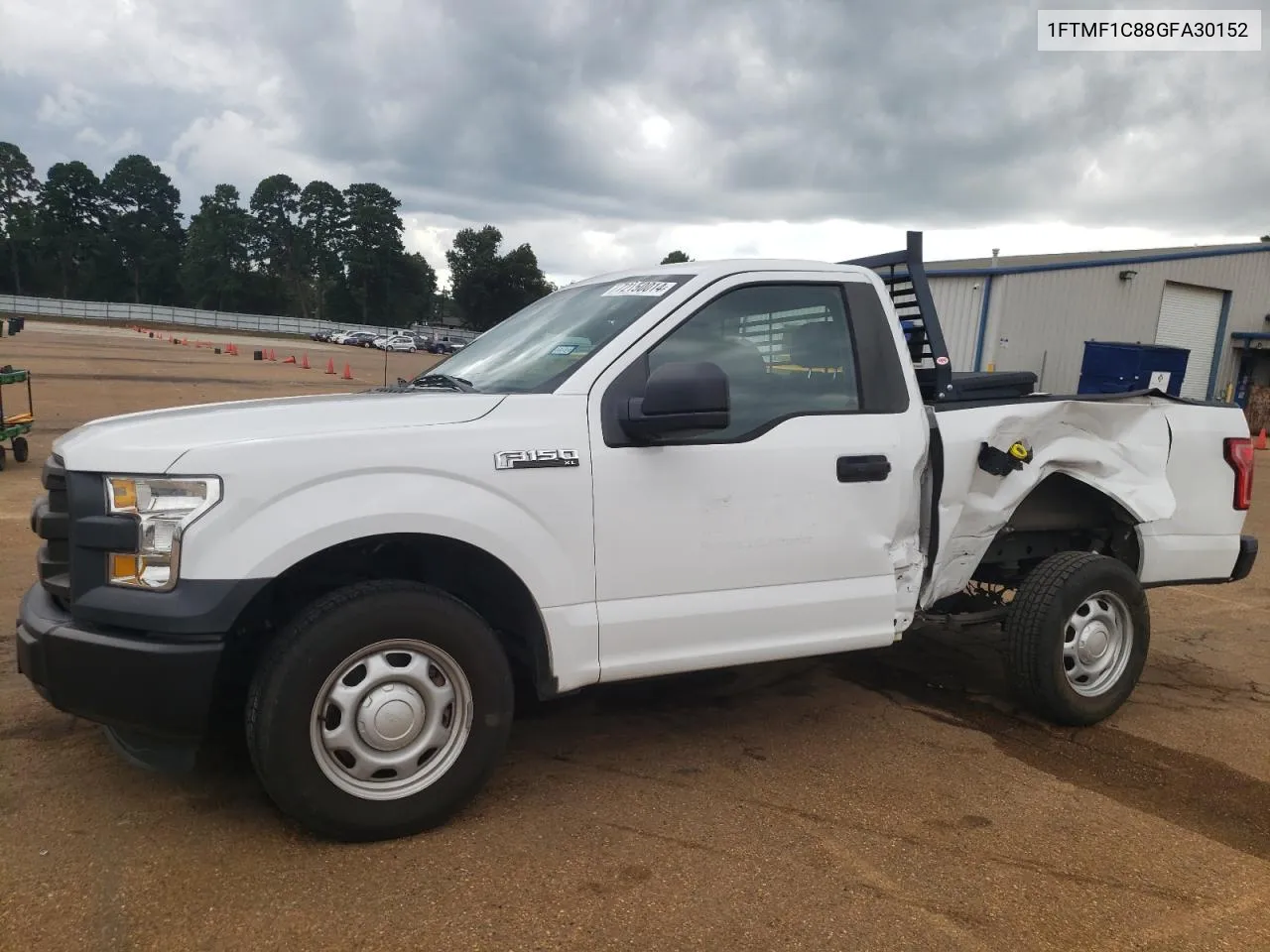 2016 Ford F150 VIN: 1FTMF1C88GFA30152 Lot: 72150014