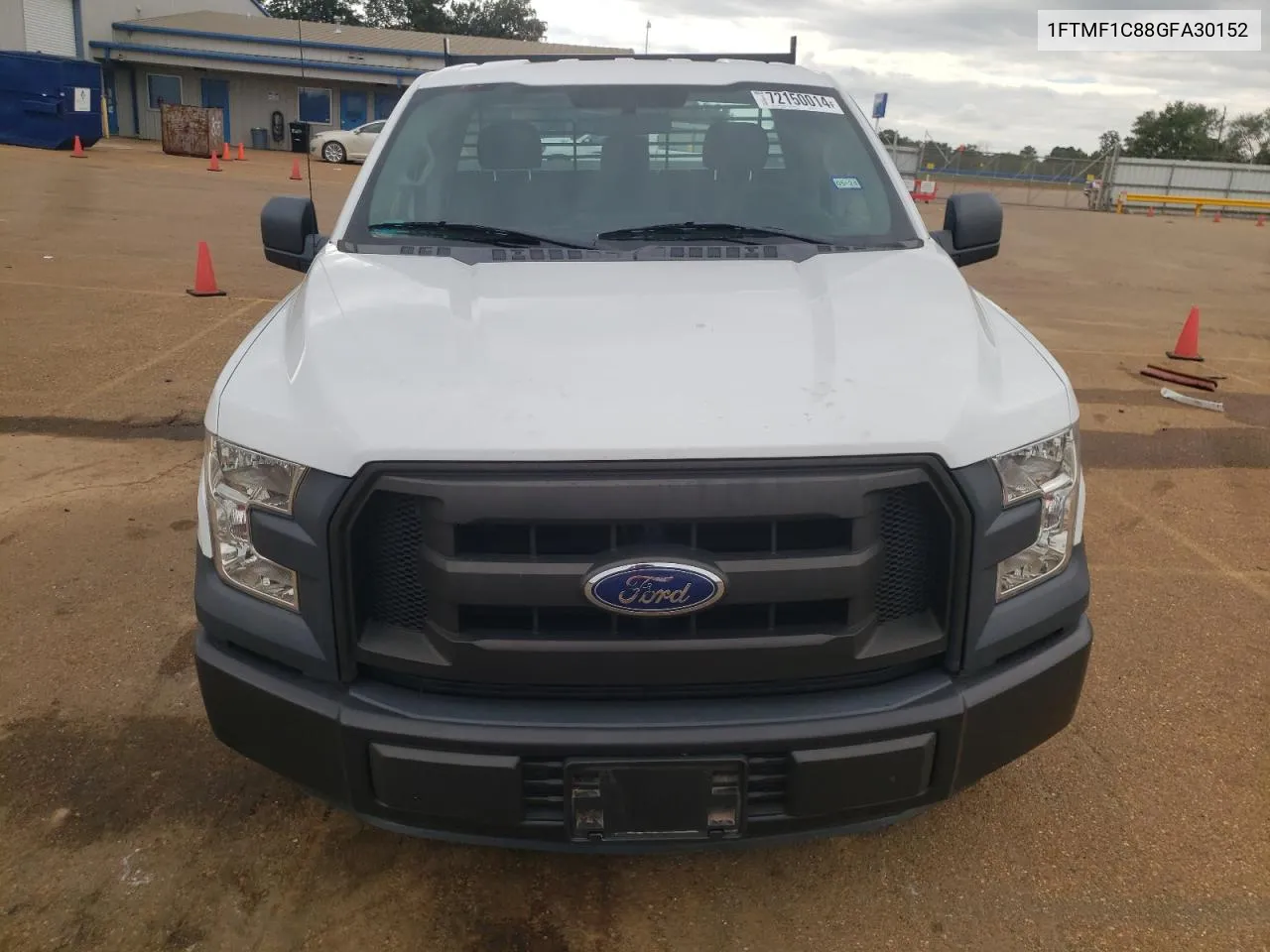 2016 Ford F150 VIN: 1FTMF1C88GFA30152 Lot: 72150014