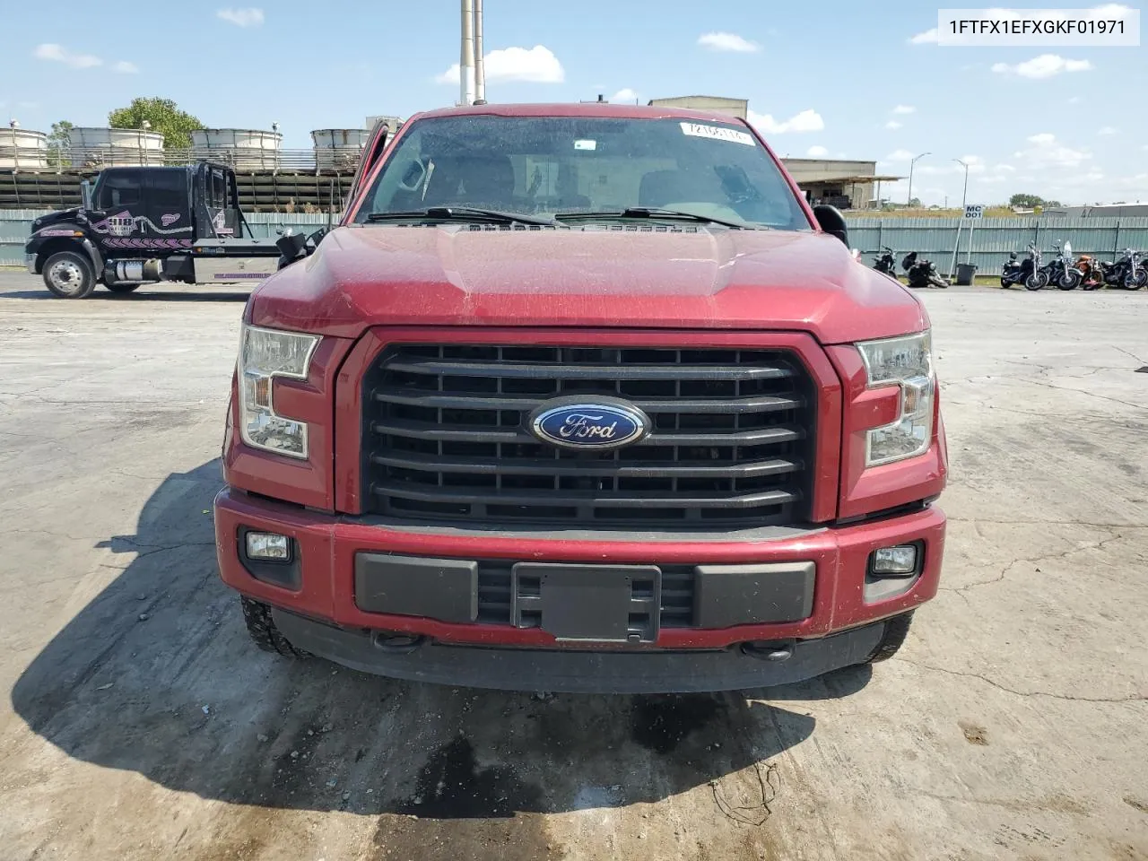 2016 Ford F150 Super Cab VIN: 1FTFX1EFXGKF01971 Lot: 72166114