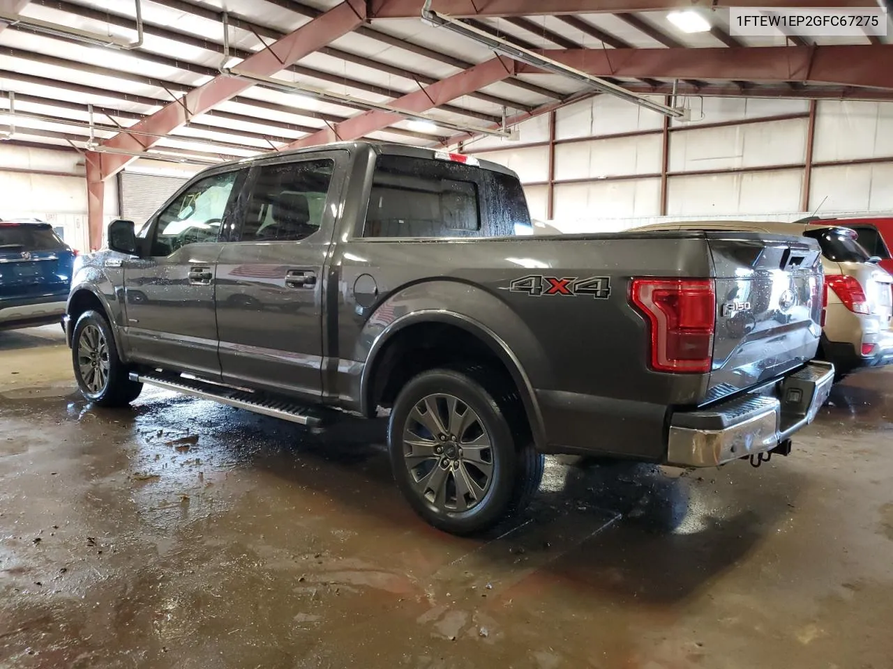 2016 Ford F150 Supercrew VIN: 1FTEW1EP2GFC67275 Lot: 72205794