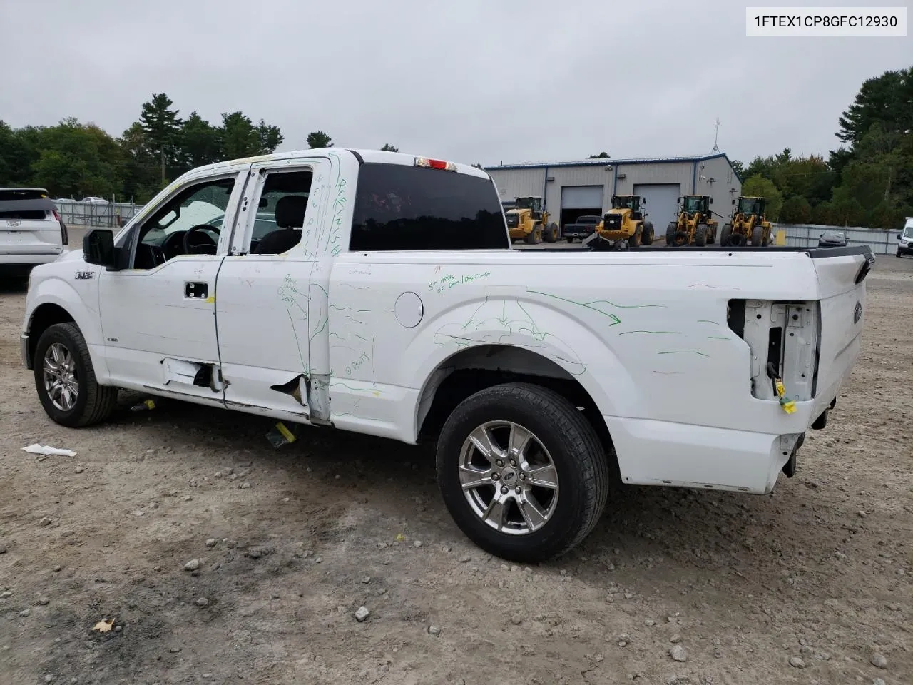 2016 Ford F150 Super Cab VIN: 1FTEX1CP8GFC12930 Lot: 72257384