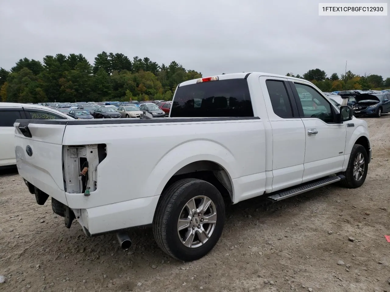 2016 Ford F150 Super Cab VIN: 1FTEX1CP8GFC12930 Lot: 72257384