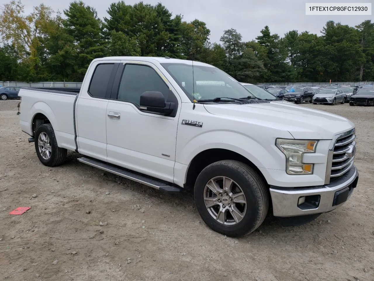 2016 Ford F150 Super Cab VIN: 1FTEX1CP8GFC12930 Lot: 72257384