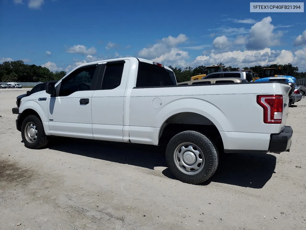 1FTEX1CP4GFB21394 2016 Ford F150 Super Cab