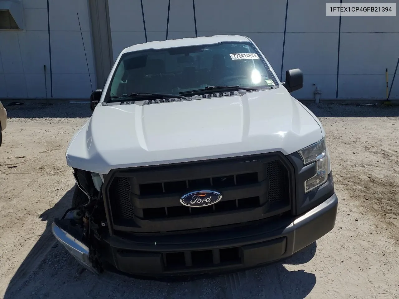 1FTEX1CP4GFB21394 2016 Ford F150 Super Cab