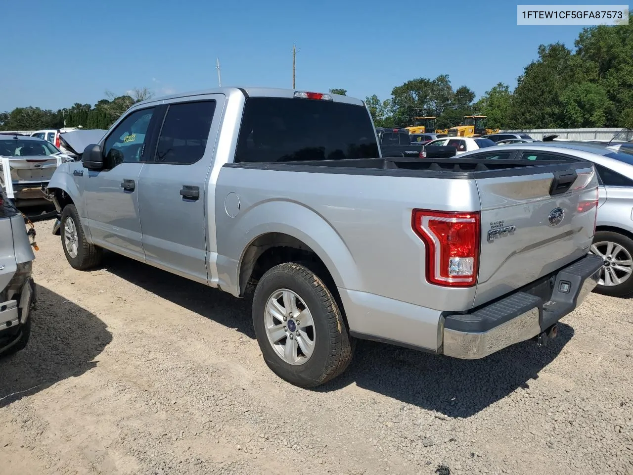 1FTEW1CF5GFA87573 2016 Ford F150 Supercrew