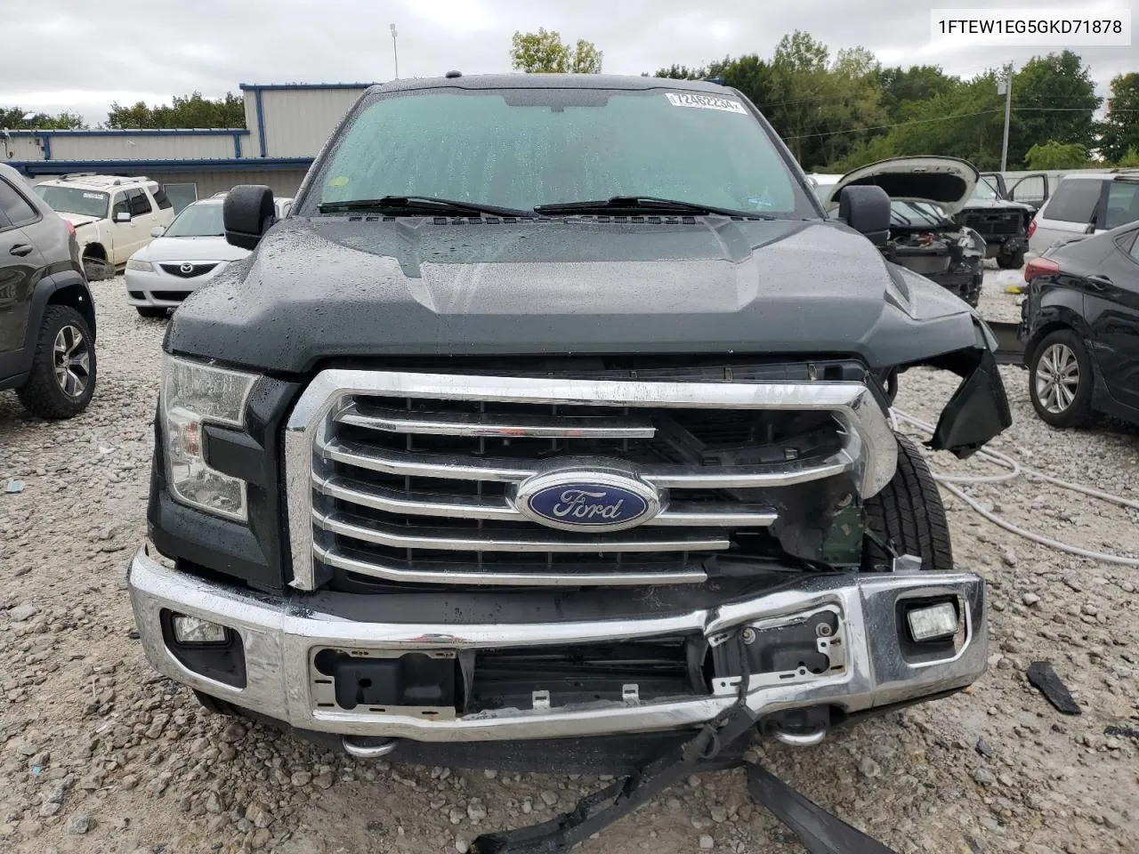 2016 Ford F150 Supercrew VIN: 1FTEW1EG5GKD71878 Lot: 72462234