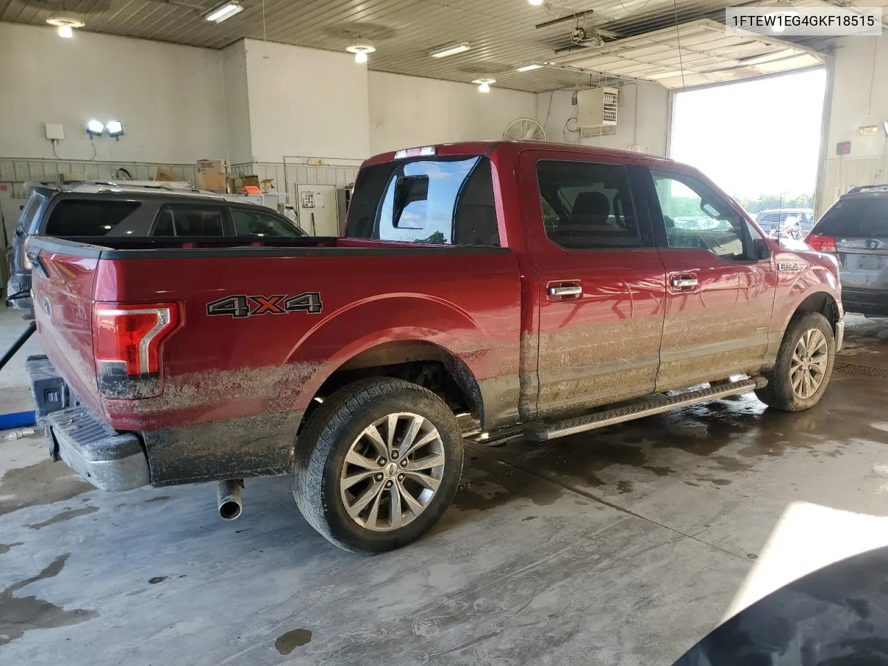 2016 Ford F150 Supercrew VIN: 1FTEW1EG4GKF18515 Lot: 72472884