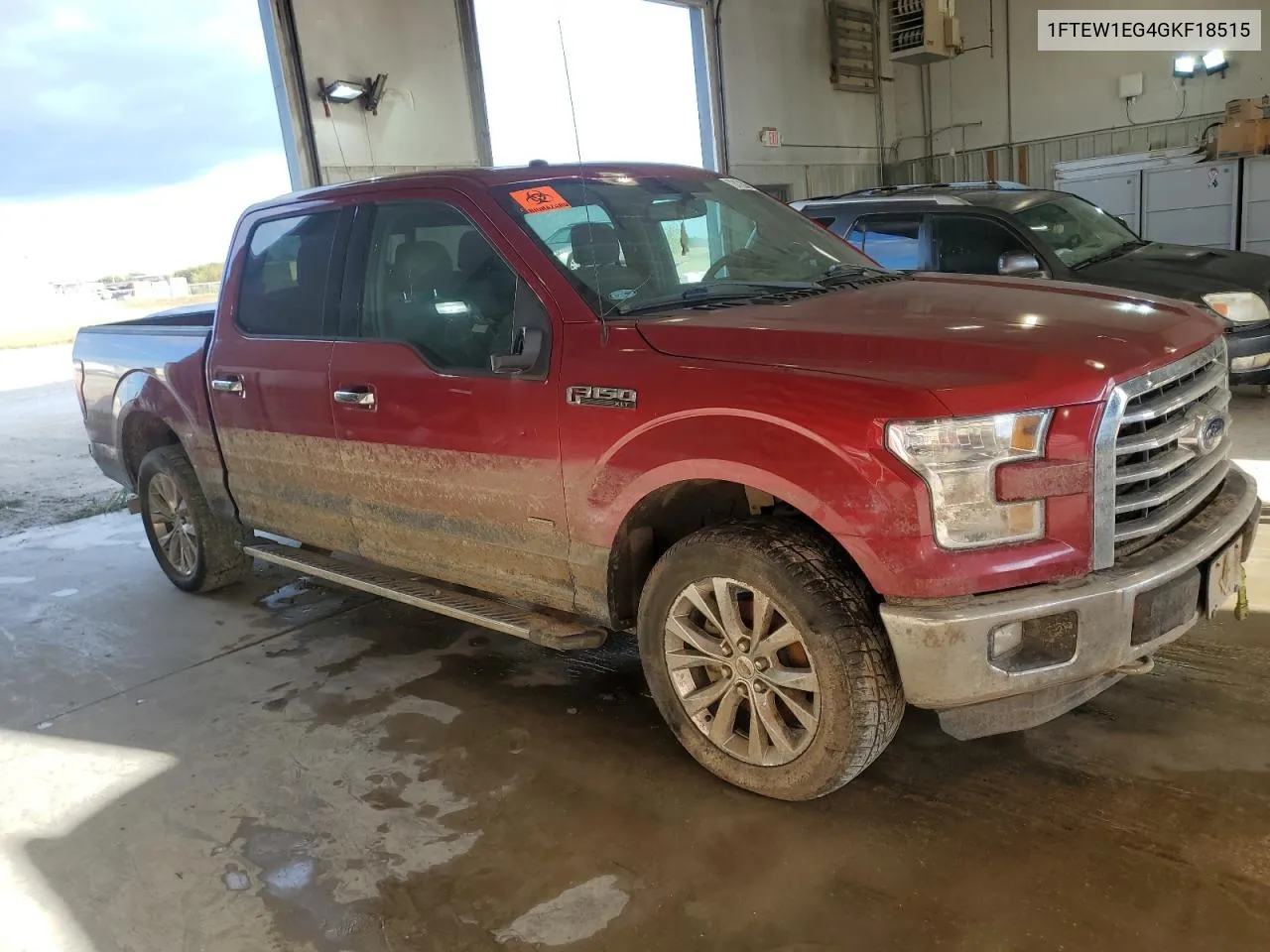 2016 Ford F150 Supercrew VIN: 1FTEW1EG4GKF18515 Lot: 72472884