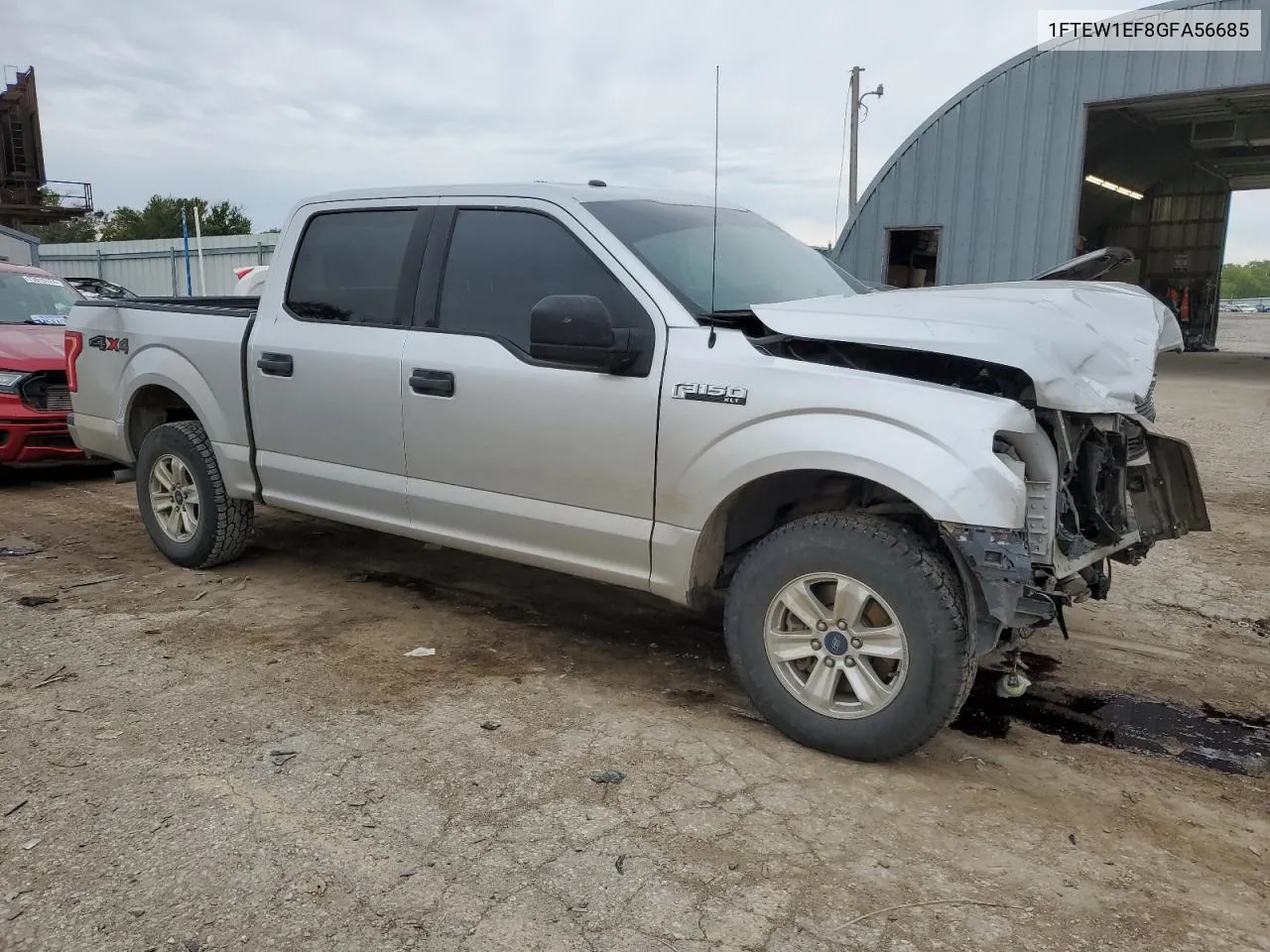 2016 Ford F150 Supercrew VIN: 1FTEW1EF8GFA56685 Lot: 72517164