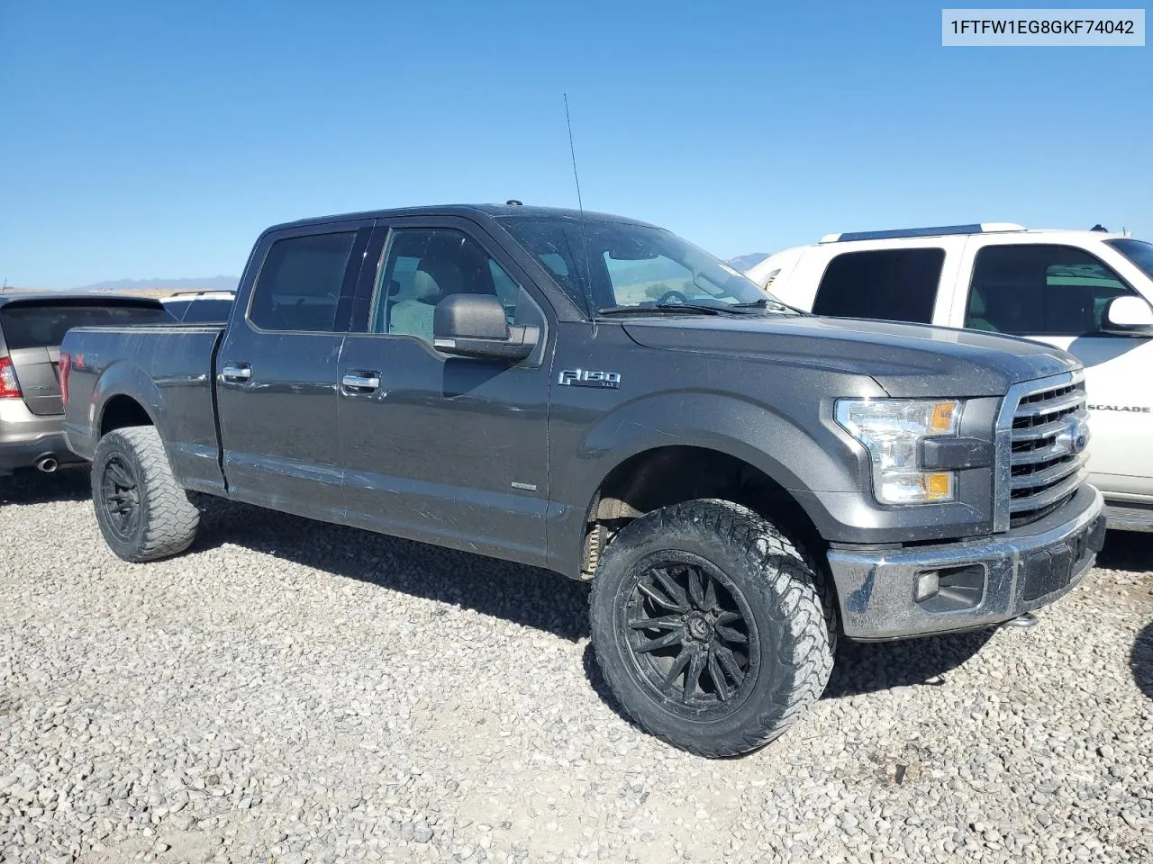 2016 Ford F150 Supercrew VIN: 1FTFW1EG8GKF74042 Lot: 72557894