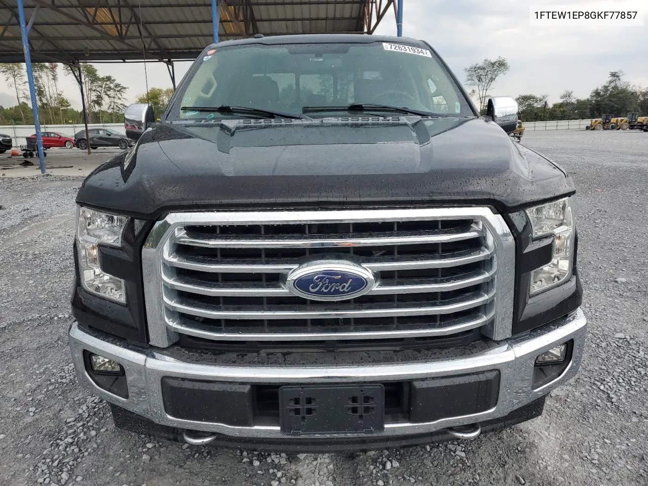 2016 Ford F150 Supercrew VIN: 1FTEW1EP8GKF77857 Lot: 72631934