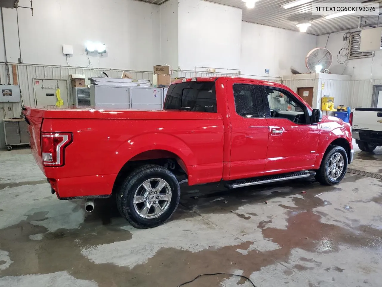 2016 Ford F150 Super Cab VIN: 1FTEX1CG6GKF93376 Lot: 72696784