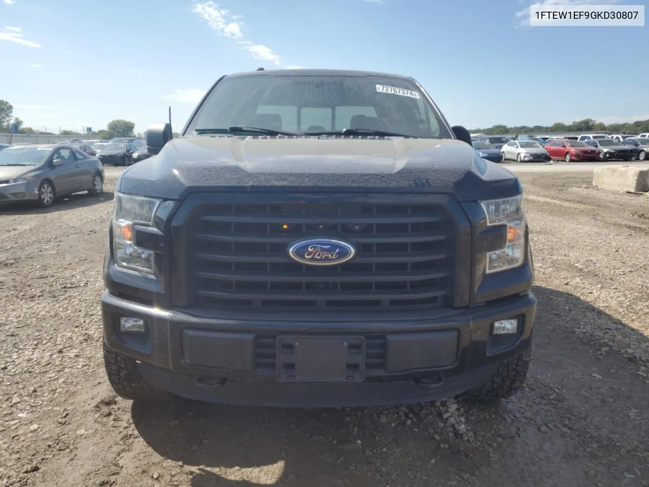 2016 Ford F150 Supercrew VIN: 1FTEW1EF9GKD30807 Lot: 72767374