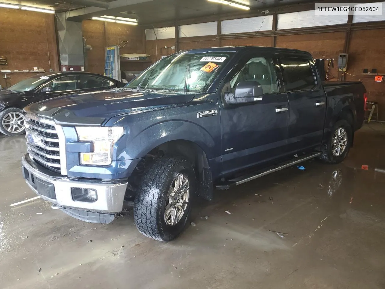 2016 Ford F150 Supercrew VIN: 1FTEW1EG4GFD52604 Lot: 72770344