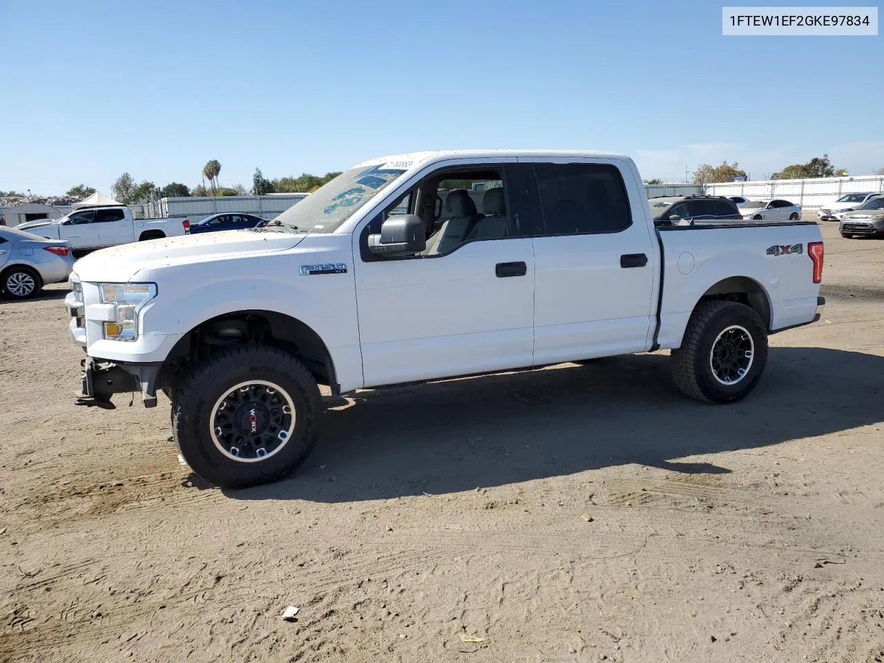 2016 Ford F150 Supercrew VIN: 1FTEW1EF2GKE97834 Lot: 72783853