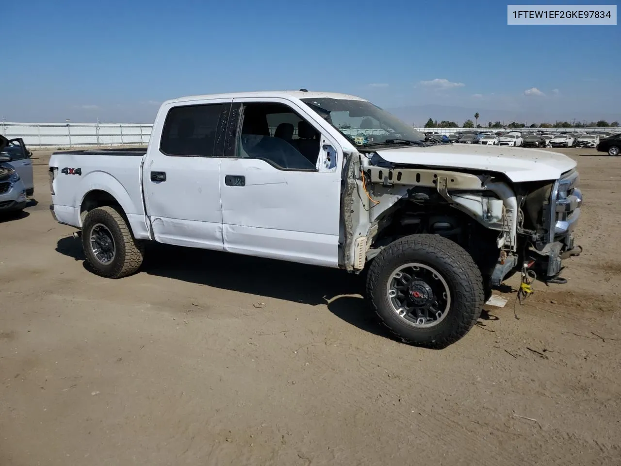 2016 Ford F150 Supercrew VIN: 1FTEW1EF2GKE97834 Lot: 72783853