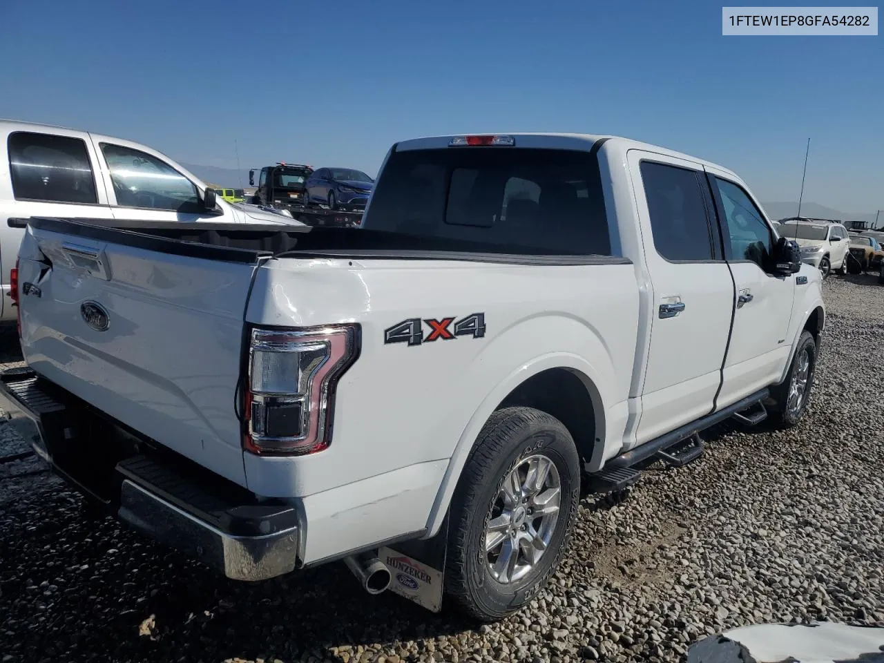 2016 Ford F150 Supercrew VIN: 1FTEW1EP8GFA54282 Lot: 72911704