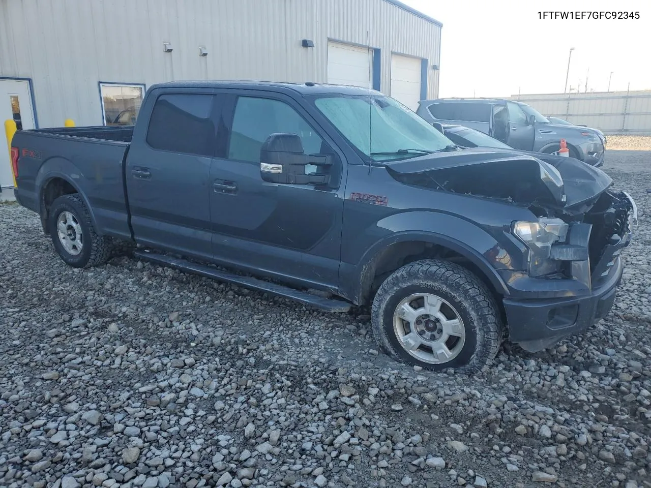 2016 Ford F150 Supercrew VIN: 1FTFW1EF7GFC92345 Lot: 72958644