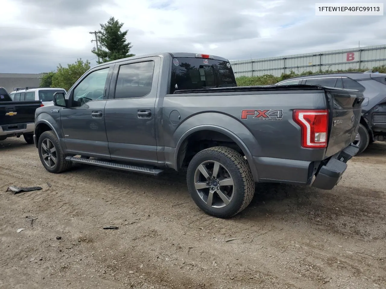 2016 Ford F150 Supercrew VIN: 1FTEW1EP4GFC99113 Lot: 72969924