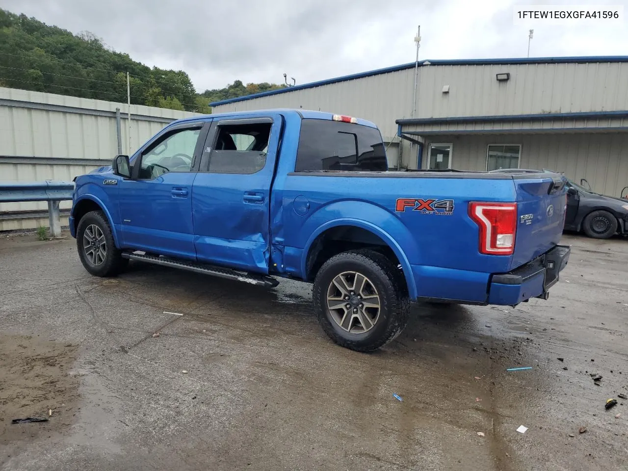 2016 Ford F150 Supercrew VIN: 1FTEW1EGXGFA41596 Lot: 73005724