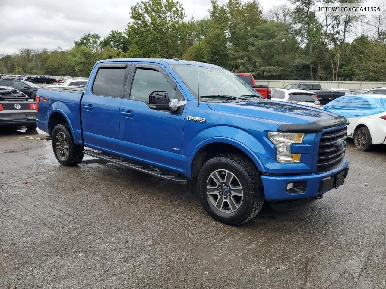 2016 Ford F150 Supercrew VIN: 1FTEW1EGXGFA41596 Lot: 73005724