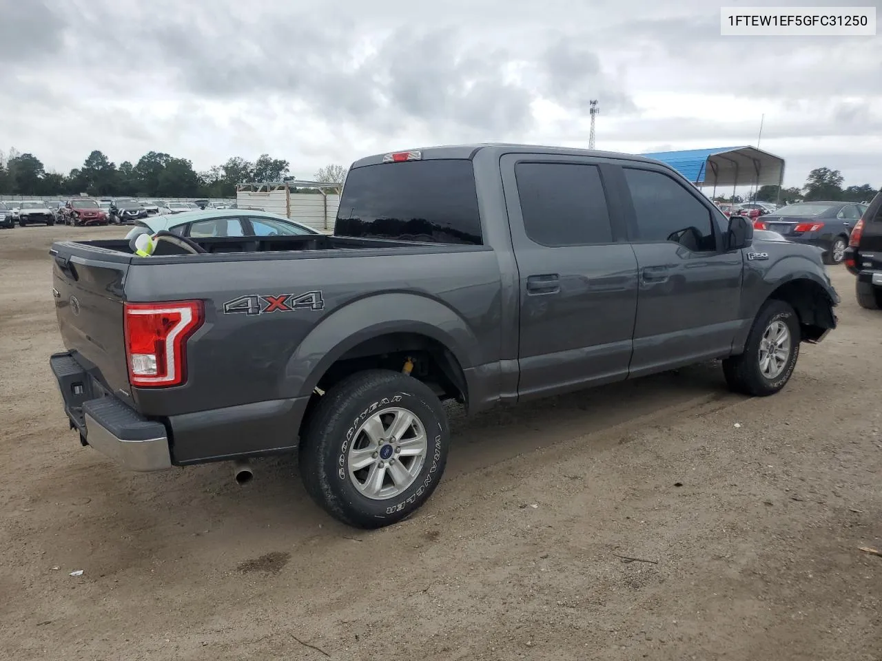 2016 Ford F150 Supercrew VIN: 1FTEW1EF5GFC31250 Lot: 73177974