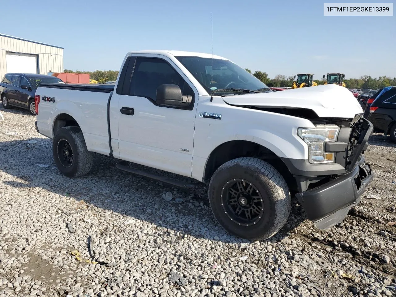 2016 Ford F150 VIN: 1FTMF1EP2GKE13399 Lot: 73195234