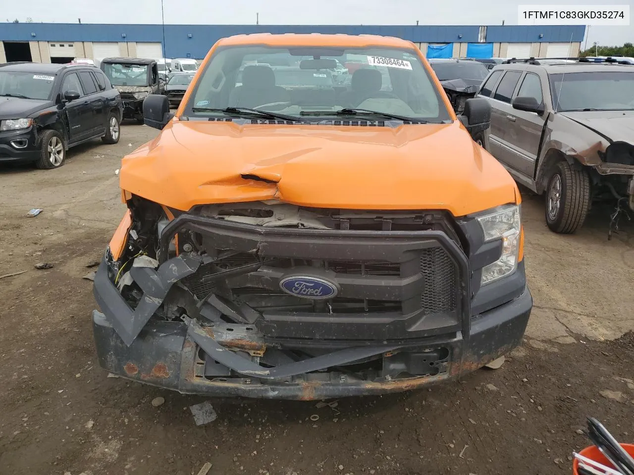 2016 Ford F150 VIN: 1FTMF1C83GKD35274 Lot: 73308464