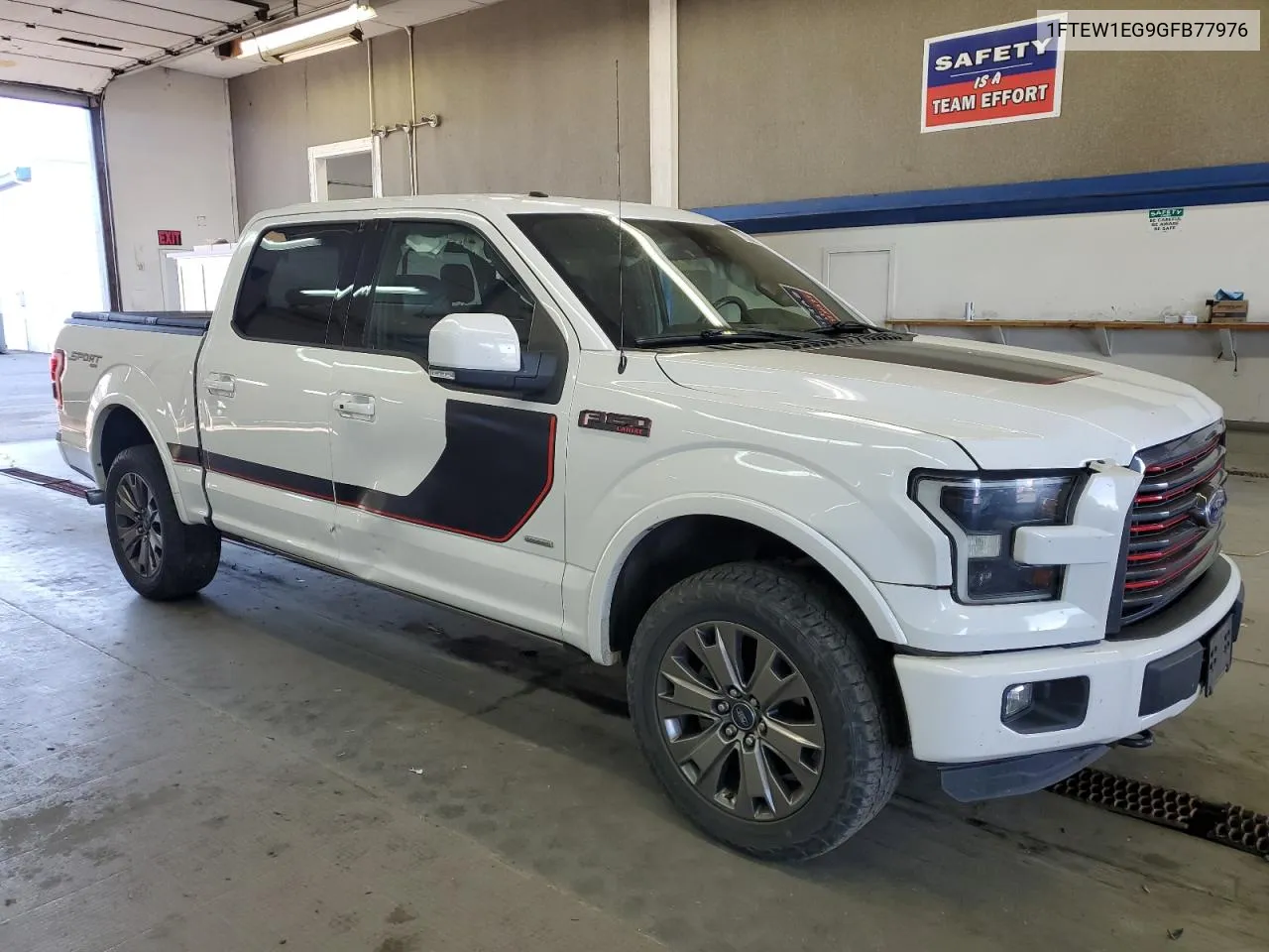 2016 Ford F150 Supercrew VIN: 1FTEW1EG9GFB77976 Lot: 73322674