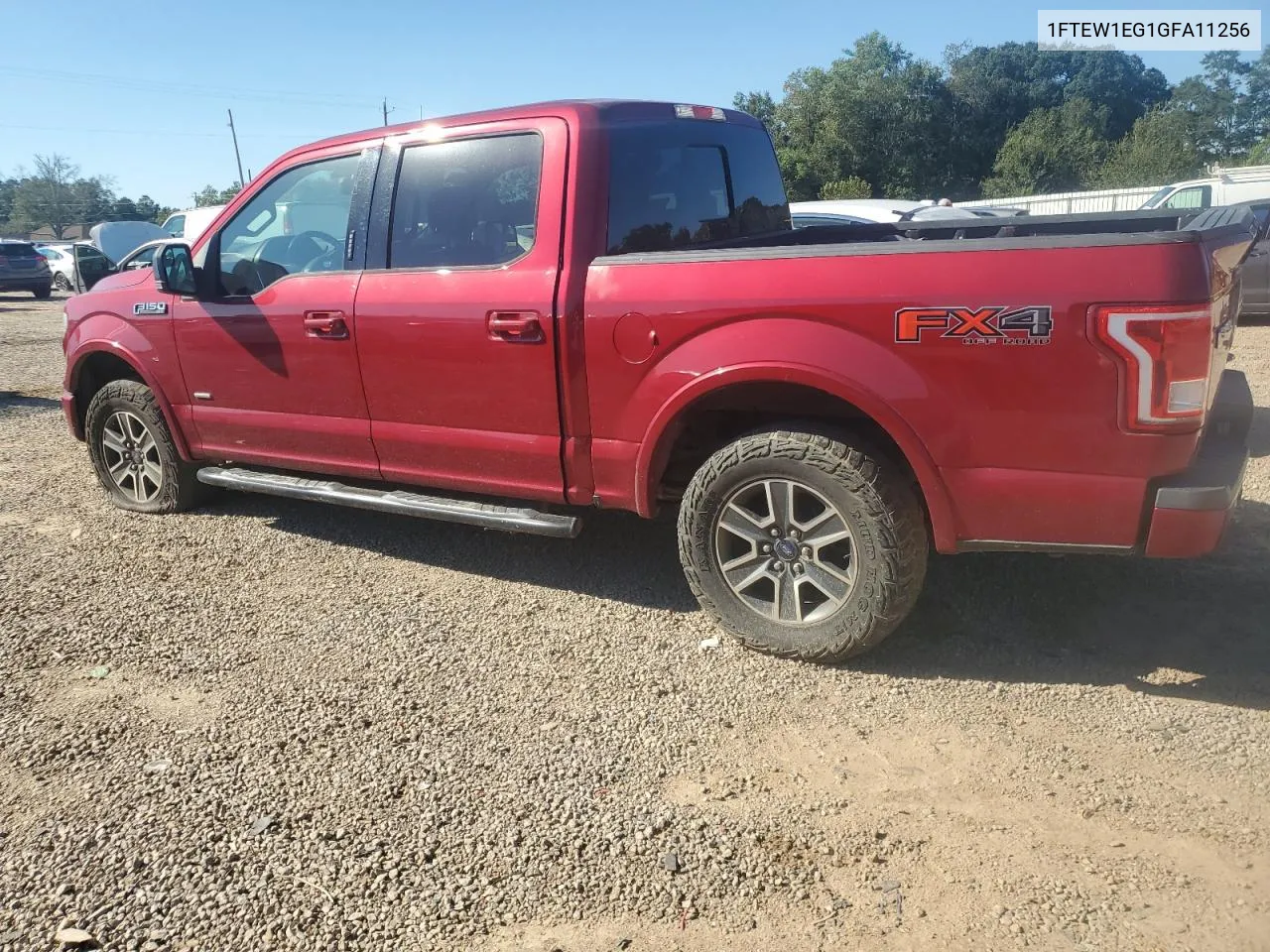 2016 Ford F150 Supercrew VIN: 1FTEW1EG1GFA11256 Lot: 73373064