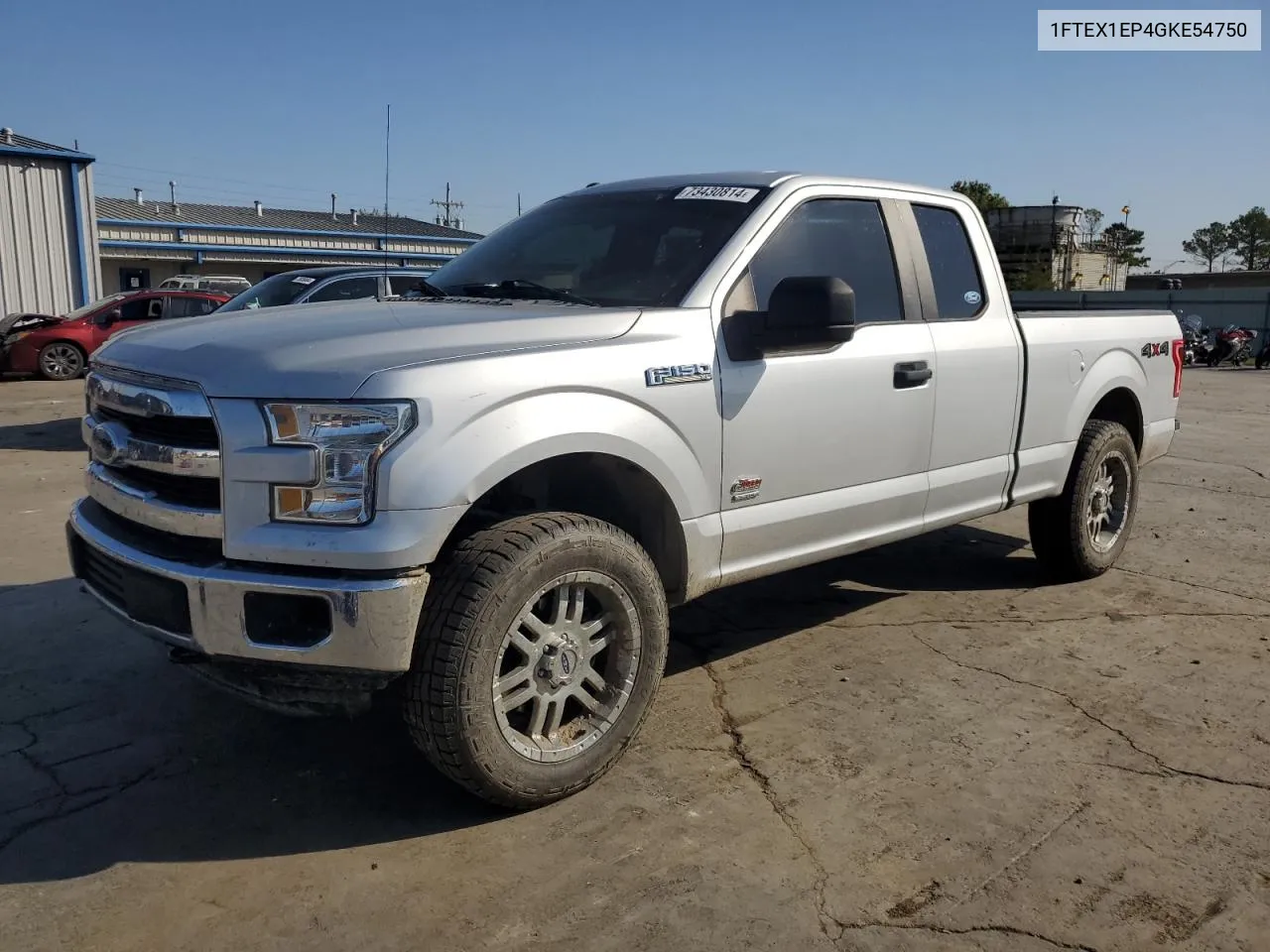 2016 Ford F150 Super Cab VIN: 1FTEX1EP4GKE54750 Lot: 73430814