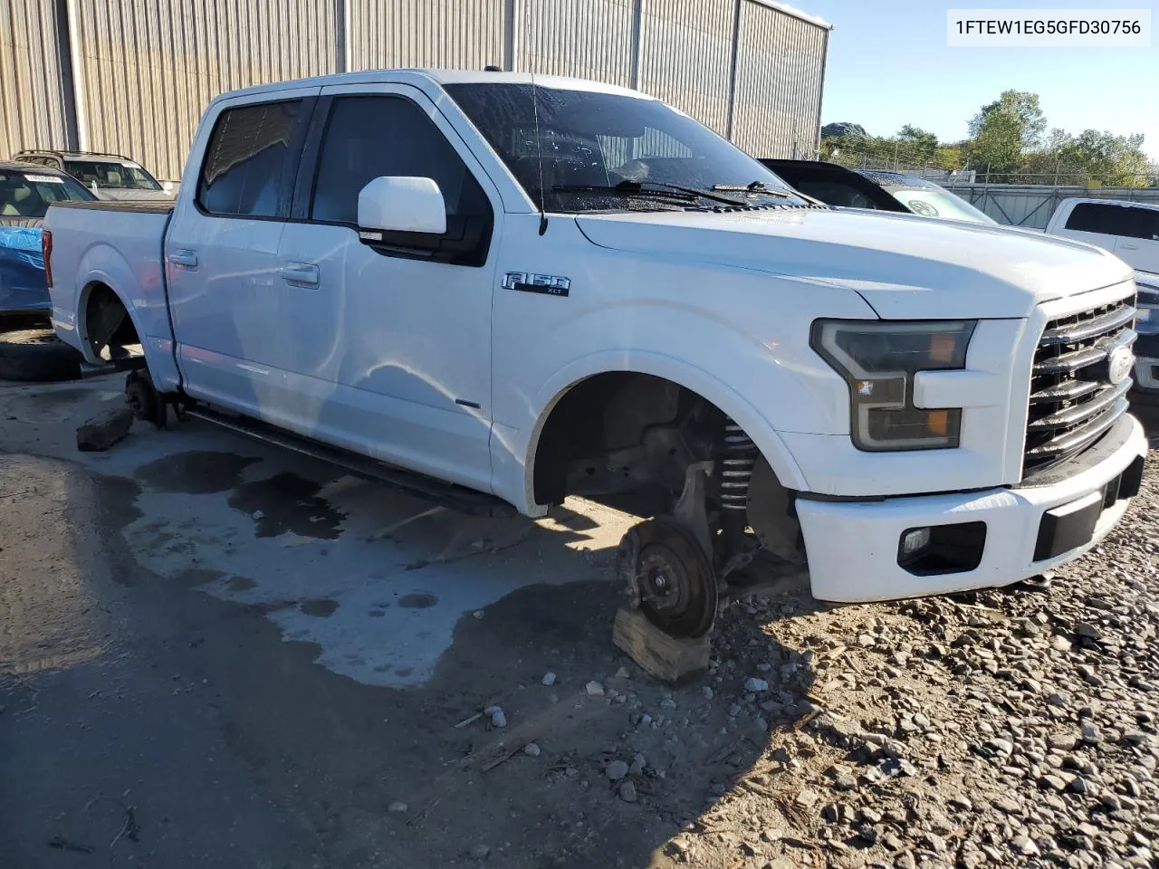 2016 Ford F150 Supercrew VIN: 1FTEW1EG5GFD30756 Lot: 73431004