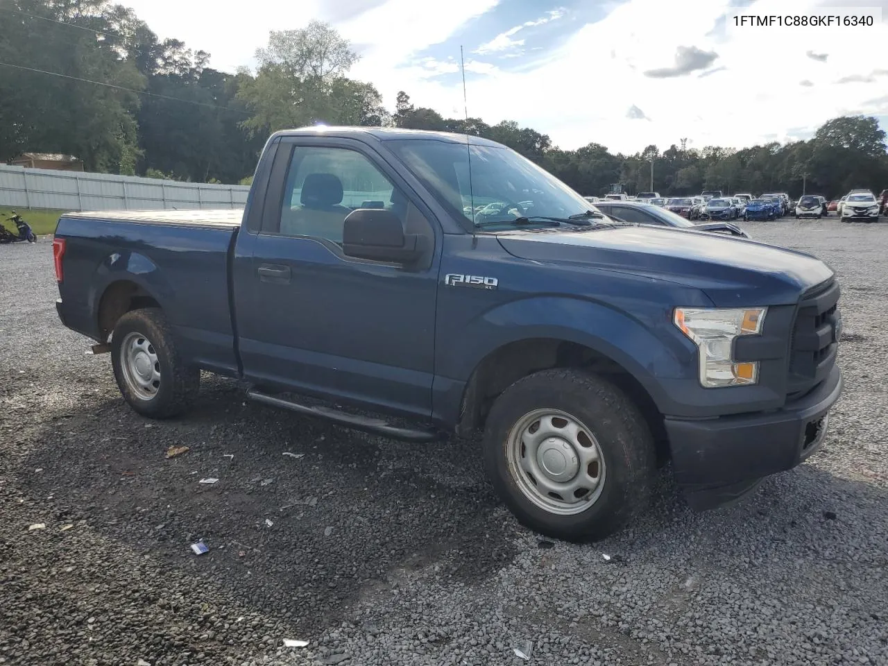 2016 Ford F150 VIN: 1FTMF1C88GKF16340 Lot: 73468664