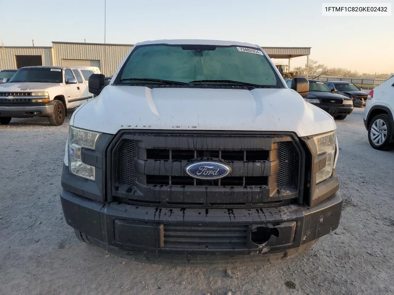 2016 Ford F150 VIN: 1FTMF1C82GKE02432 Lot: 73482954