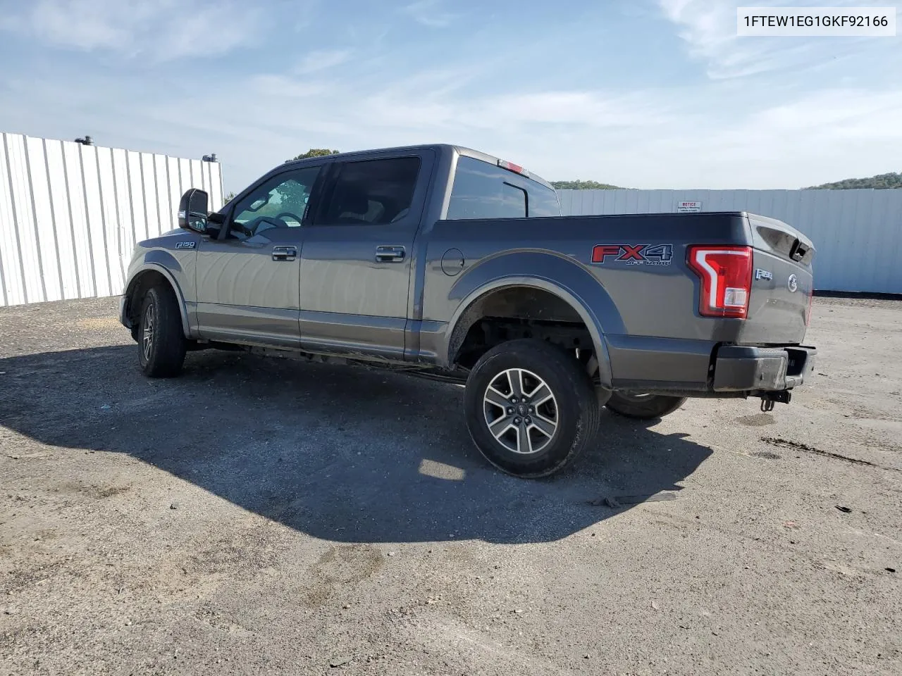 2016 Ford F150 Supercrew VIN: 1FTEW1EG1GKF92166 Lot: 73493464