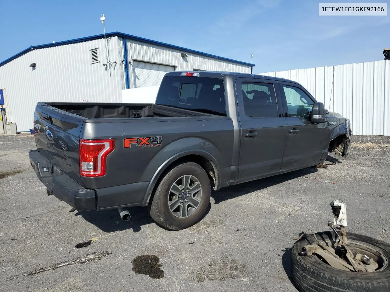 2016 Ford F150 Supercrew VIN: 1FTEW1EG1GKF92166 Lot: 73493464