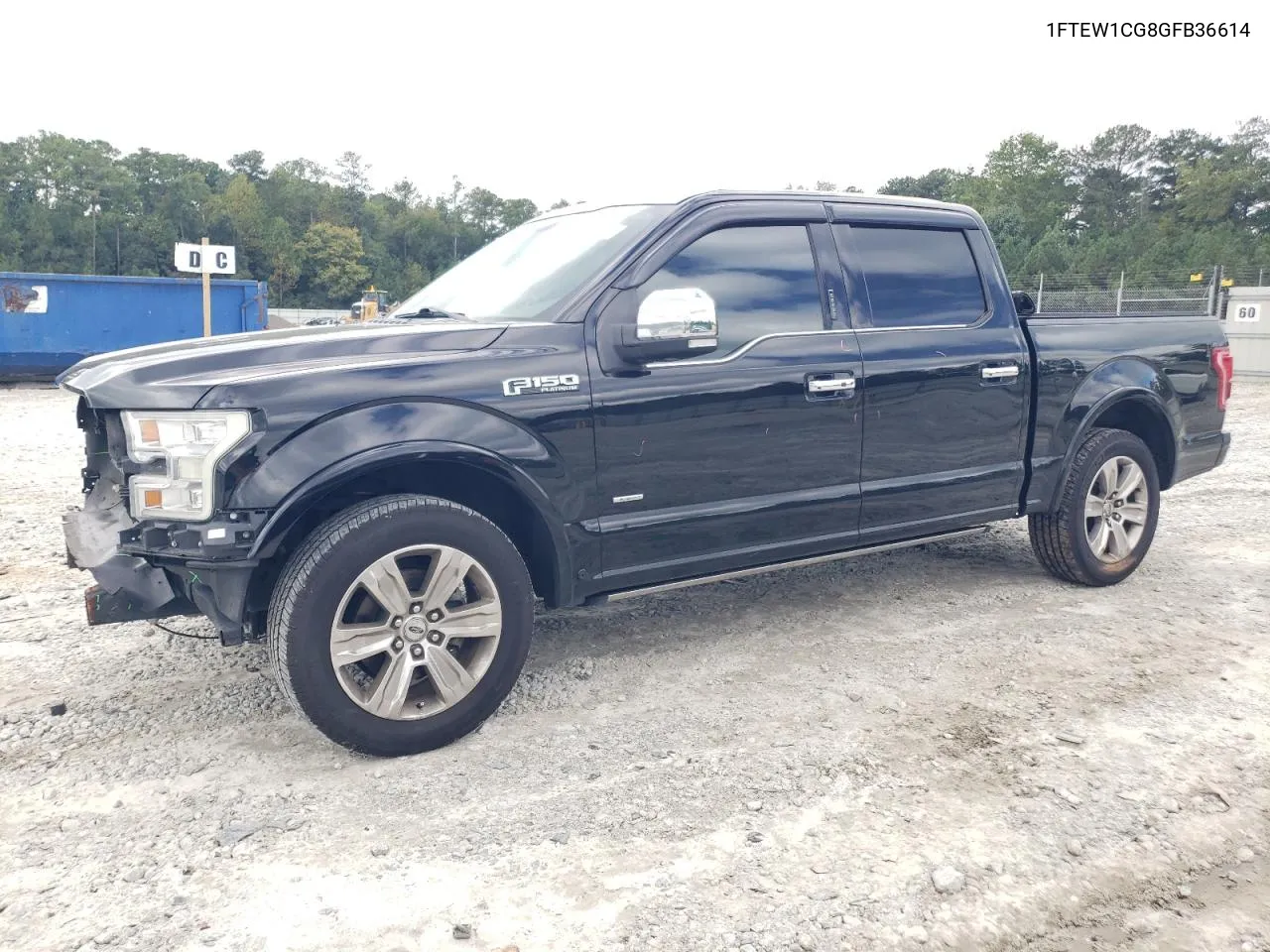 2016 Ford F150 Supercrew VIN: 1FTEW1CG8GFB36614 Lot: 73511834