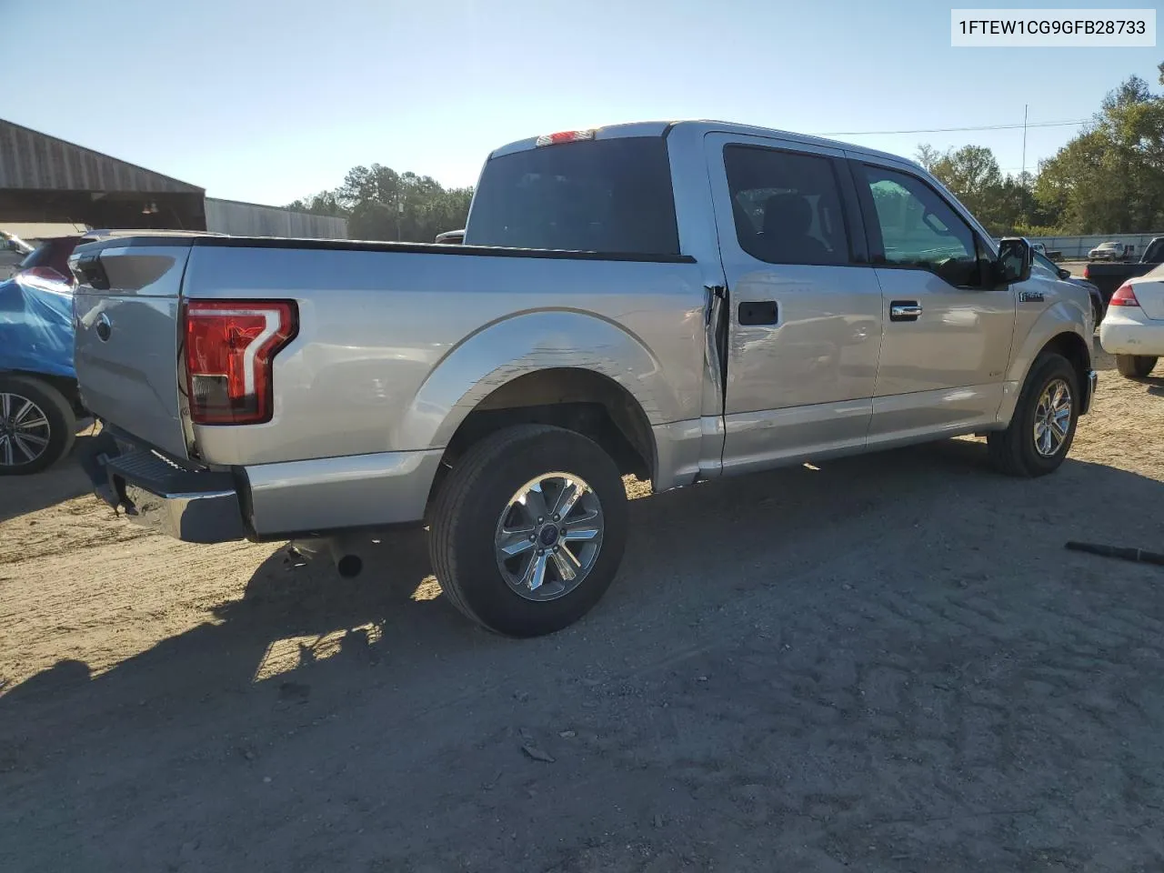 2016 Ford F150 Supercrew VIN: 1FTEW1CG9GFB28733 Lot: 73520004