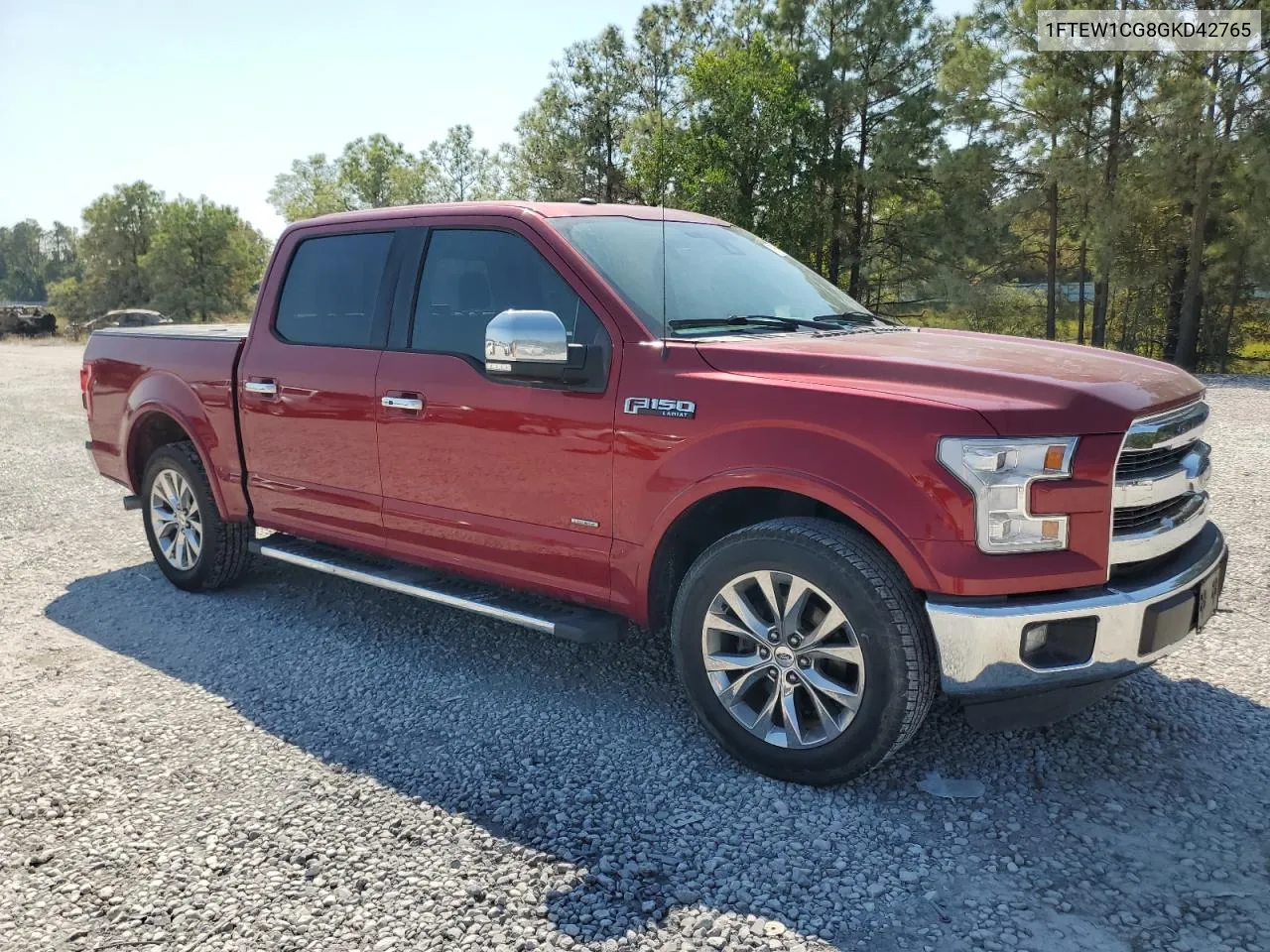 2016 Ford F150 Supercrew VIN: 1FTEW1CG8GKD42765 Lot: 73525904