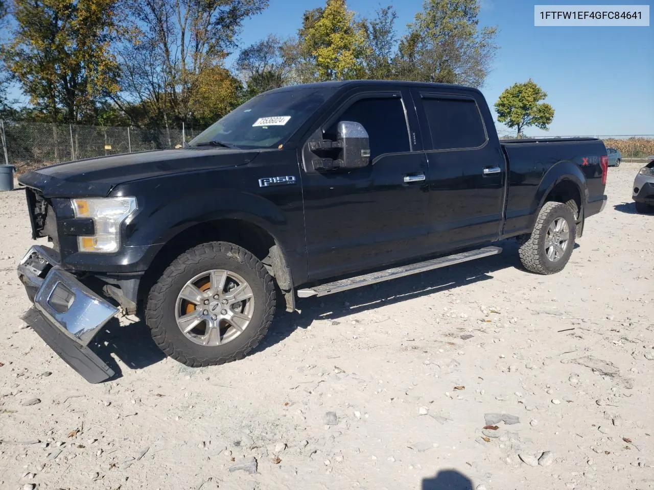 2016 Ford F150 Supercrew VIN: 1FTFW1EF4GFC84641 Lot: 73536024