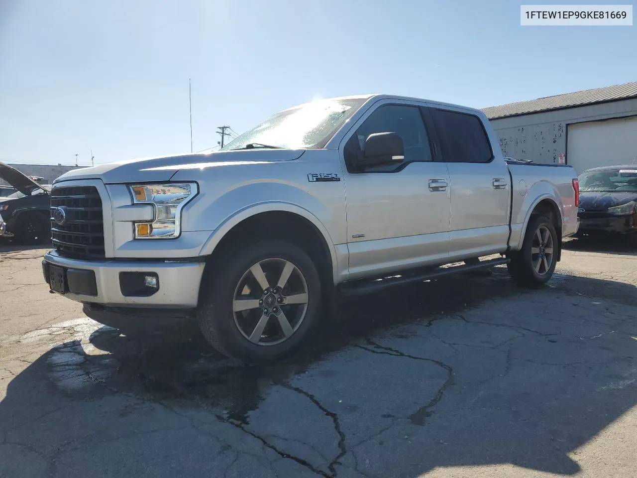 2016 Ford F150 Supercrew VIN: 1FTEW1EP9GKE81669 Lot: 73590014