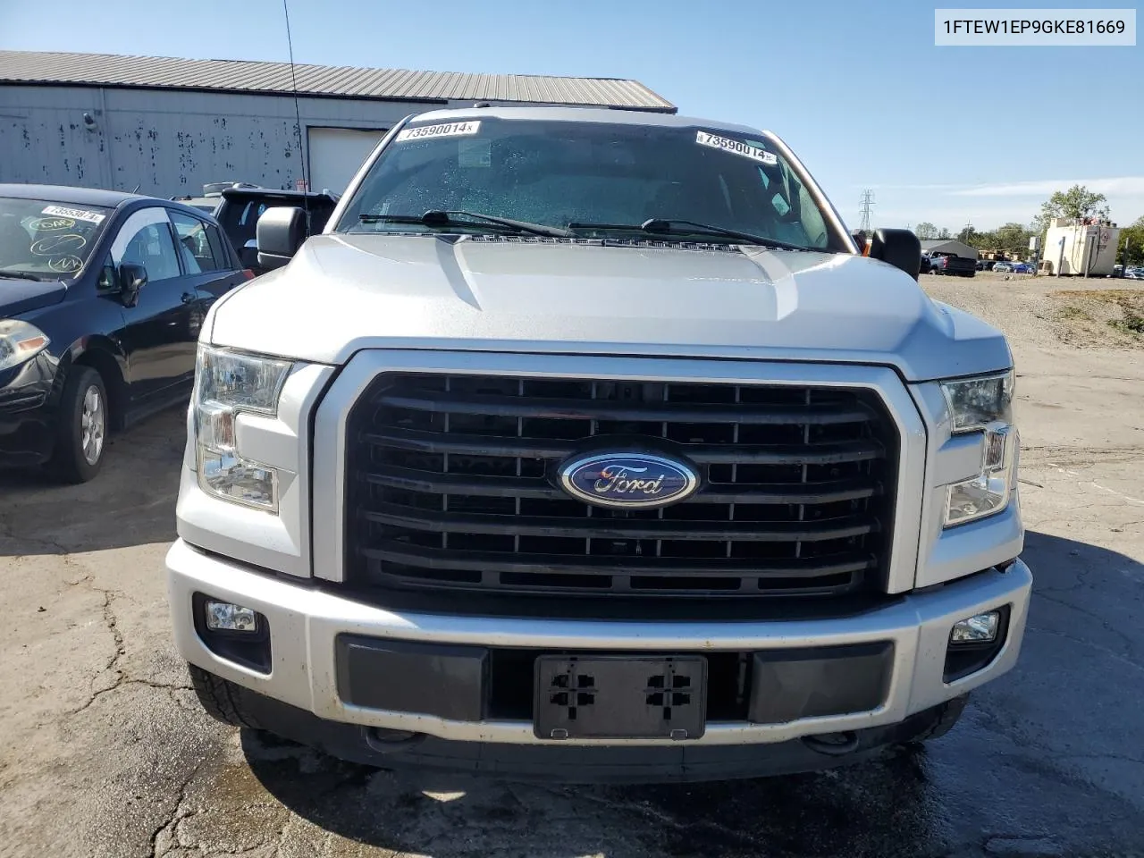 2016 Ford F150 Supercrew VIN: 1FTEW1EP9GKE81669 Lot: 73590014