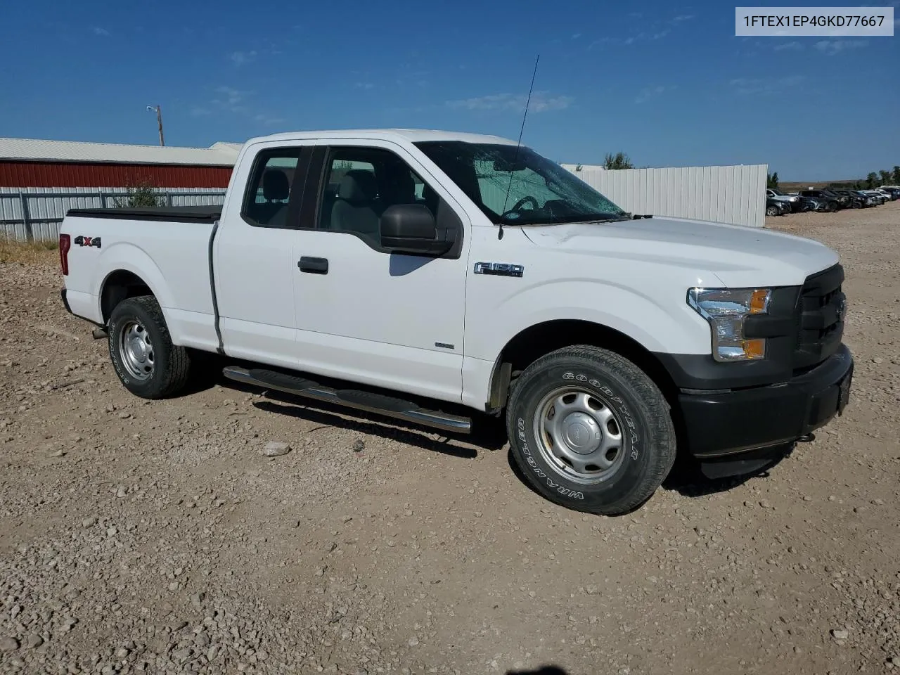 2016 Ford F150 Super Cab VIN: 1FTEX1EP4GKD77667 Lot: 73604564