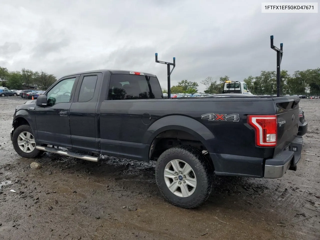 2016 Ford F150 Super Cab VIN: 1FTFX1EF5GKD47671 Lot: 73729464