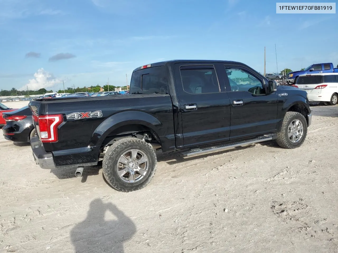 1FTEW1EF7GFB81919 2016 Ford F150 Supercrew